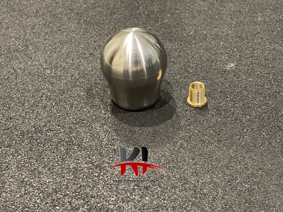 Ki Motorsport – Stainless Steel Weighted Shift Knob Kit (Universal) (Auto Manual)