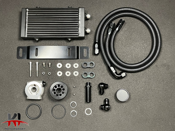 Ki Motorsport – Thermostatic Dual Pass Oil Cooler V2 Kit (Toyota GT86 Subaru BRZ) (ZN6 ZC6)